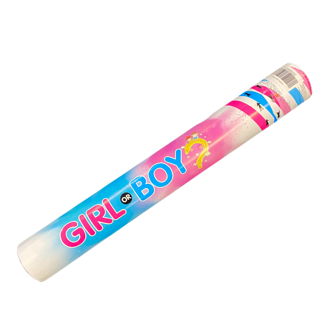 Gender Reveal Smoke Cannon - Pink or Blue image 0